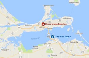 Map Clemons Boats and Mirror Image