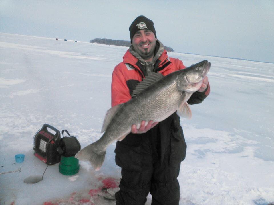 Lake Erie Ice Fishing Tactics from Expert Jake Dress!